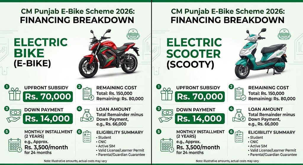 CM Punjab E-Bike Scheme 2026